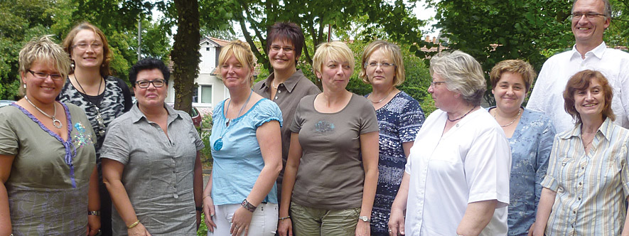 Teilnehmerinnen des Seminars Familienexperte