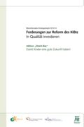 Elternbrief Forderungen zur Reform des KiBiz